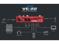 <b>BOSS VE-22 VOCAL PERFORMER Processador Voz Profissional entradas e saidas microfone XLR BEST-SELLER</b> <b>BOSS VE-22 VOCAL PERFORMER Processador Voz Profissional entradas e saidas microfone XLR BEST-SELLER</b>